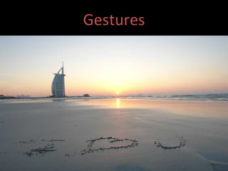 Gestures 