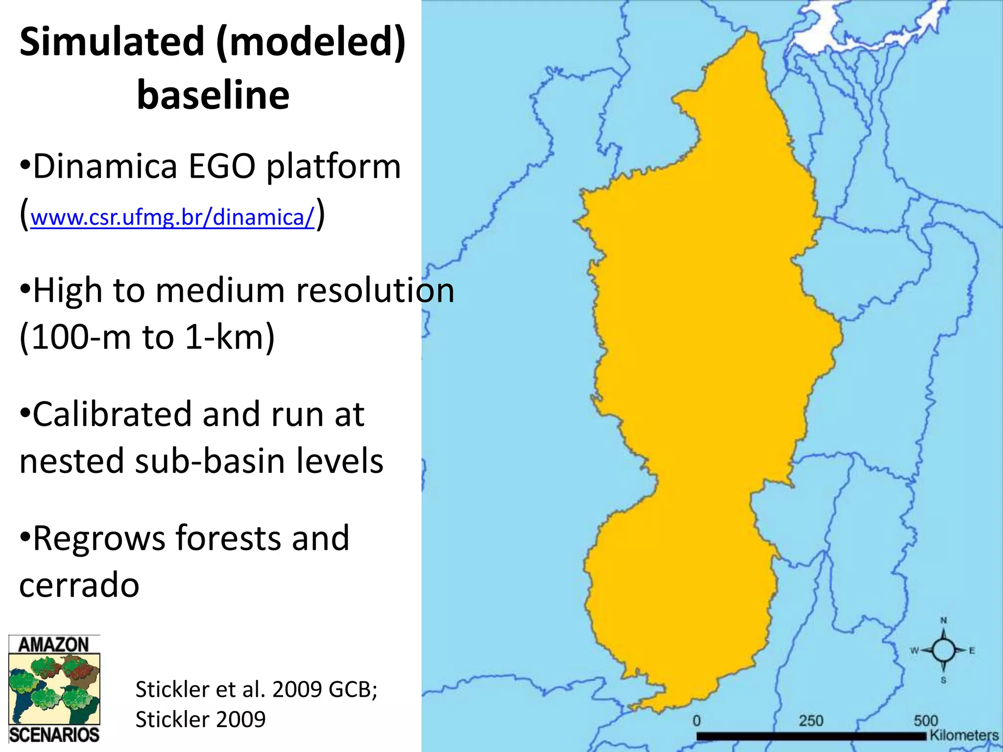 Brazilian Amazon** Used model results not developed for reference level estimation