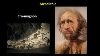 Mesolithic
Cro-magnon
 