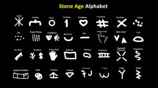 Stone Age Alphabet
 