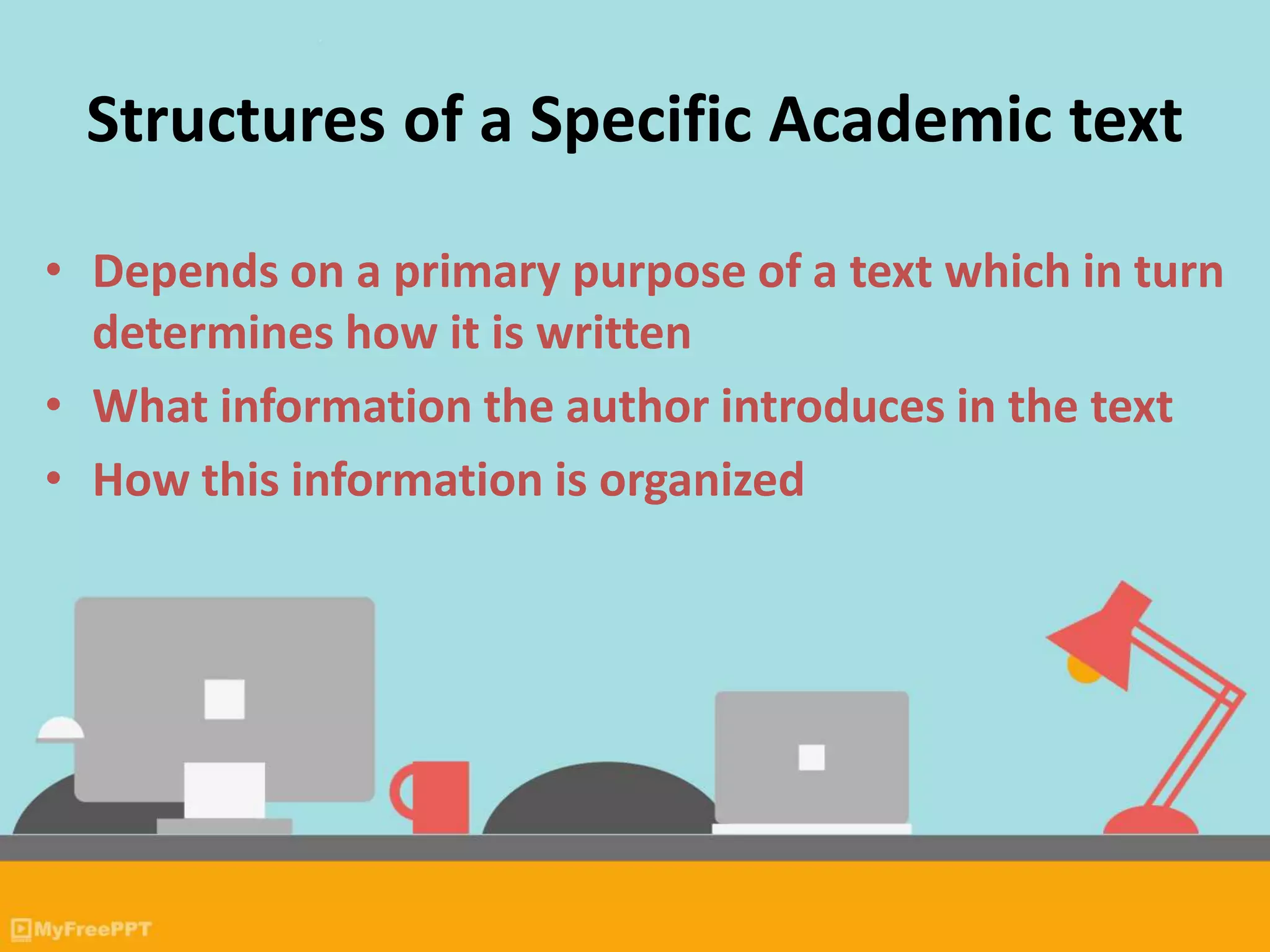 Structures of academic text - EAPP | POTX