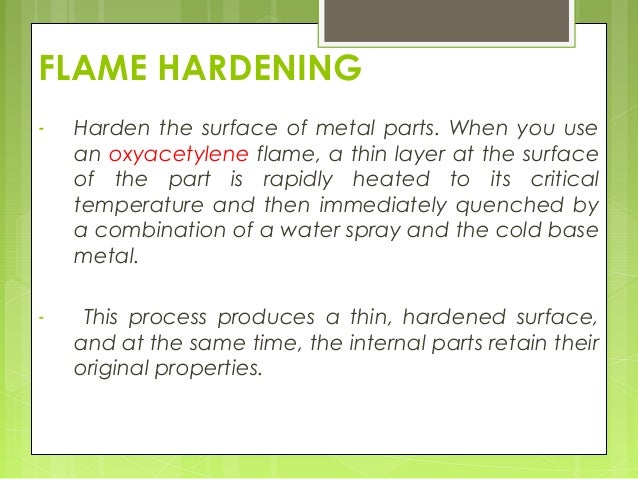 3 surface hardening