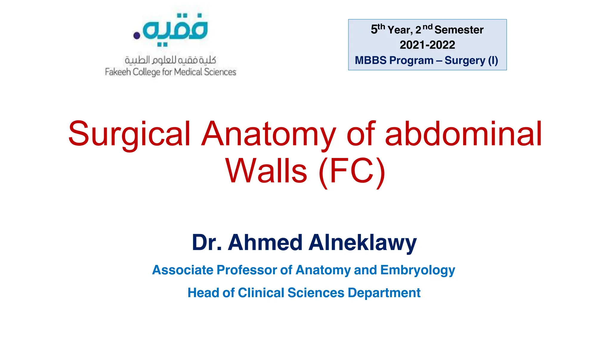 A full description of detailed Surgical _Anatomy_of the abdominal_Wall ...