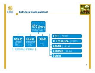 7
Estrutura Organizacional
 