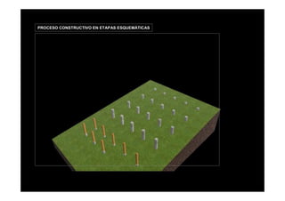PROCESO CONSTRUCTIVO EN ETAPAS ESQUEMÁTICAS
 