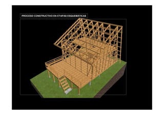 PROCESO CONSTRUCTIVO EN ETAPAS ESQUEMÁTICAS
 