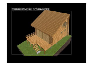 PROCESO CONSTRUCTIVO EN ETAPAS ESQUEMÁTICAS
 