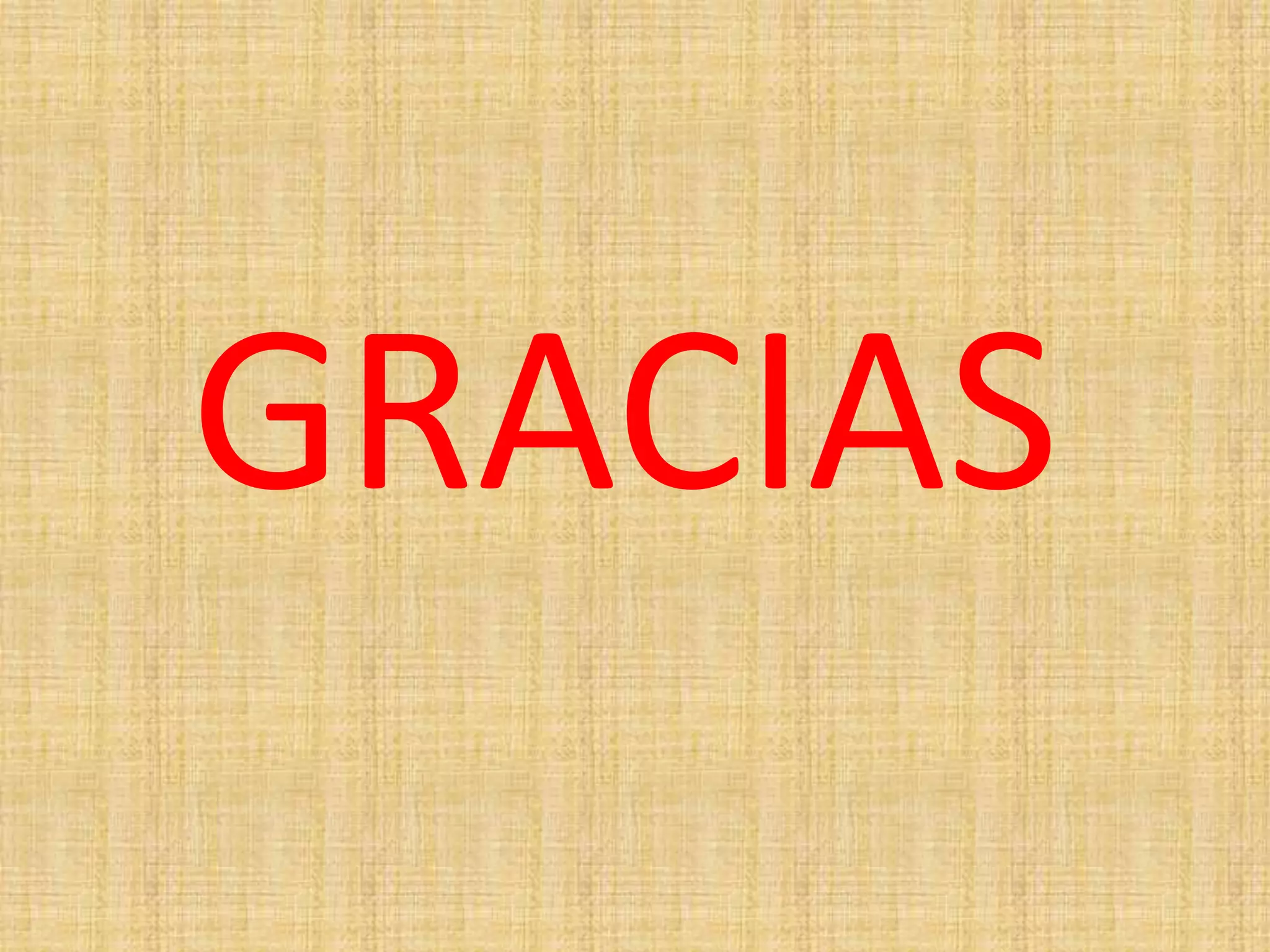 GRACIAS