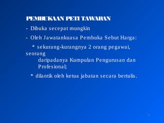 Slide Sebutharga Tatacara Kaedah Sebut Harga | PPT