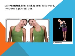 Terminology of movement in anatomy, flexion extension hyperextension ...