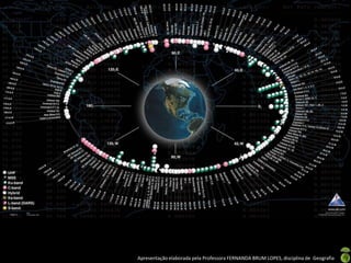 Apresentação elaborada pela Professora FERNANDA BRUM LOPES, disciplina de Geografia
 