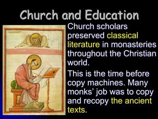 Church in the Early Middle Ages | PPTX