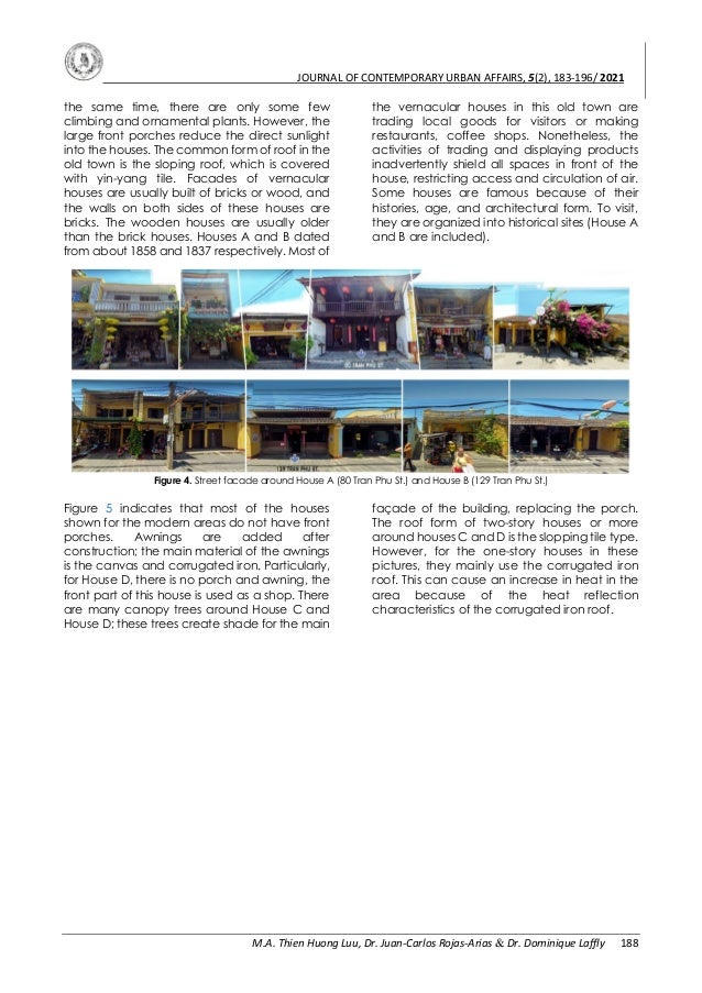 The Impacts of Urban Morphology on Housing Indoor Thermal Condition in ...
