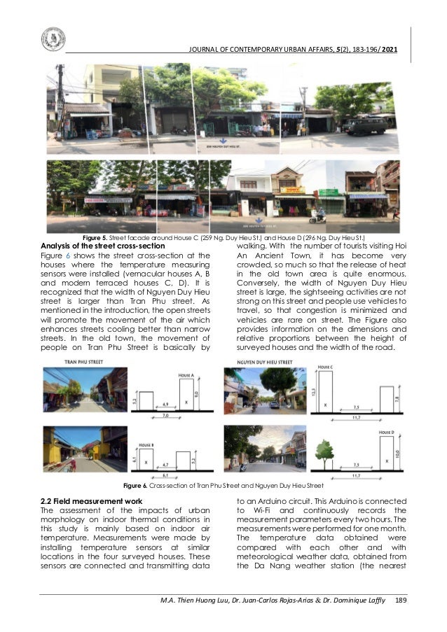 The Impacts of Urban Morphology on Housing Indoor Thermal Condition in ...