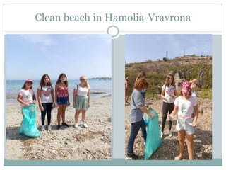 Clean beach in Hamolia-Vravrona
 