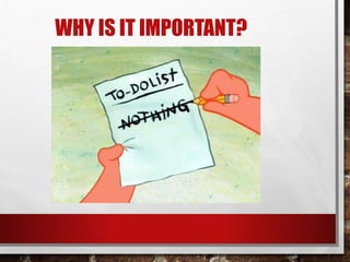 WHY IS IT IMPORTANT?
 