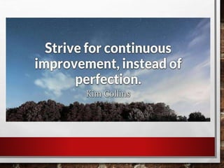 Things that people need to Improve