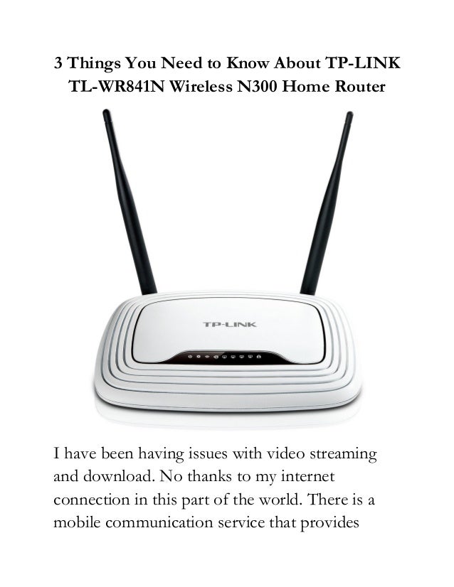3 Things You Need To Know About Tp Link Wireless N Router 3 Things You Need To Know About Tp Link Wireless N Router