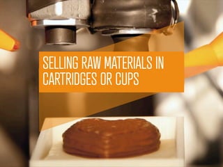 SELLING RAW MATERIALS IN
CARTRIDGES OR CUPS
             	
  
 