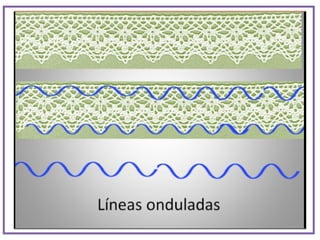 Tipos de lineas para trabajar en artes visuales tercero básico | PPT