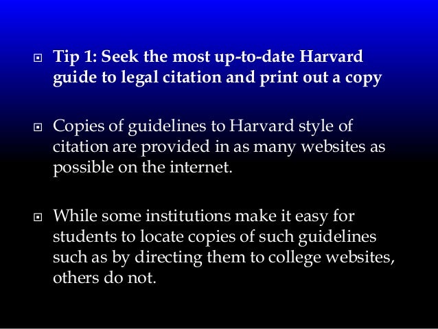 Essay Help: 3 tips to mastering harvard style of referencing