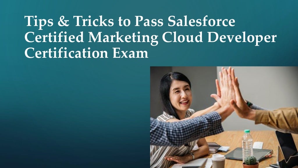 Marketing-Cloud-Developer Zertifizierung