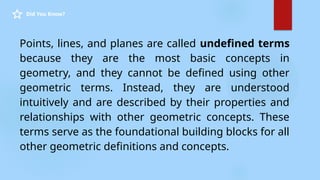 Comprehensive Introduction to Basic Geometric Figures for Grade 9 ...