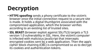Advance Web Vulnerabilities Chapter 3 to 5 | PPTX