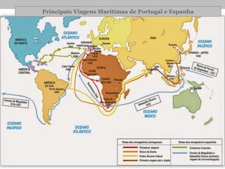Principais Viagens Marítimas de Portugal e Espanha
 