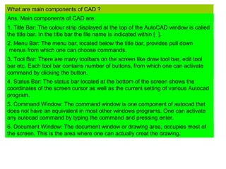 CAD - ENGINEERING DRAWING - RGPV,BHOPAL | PPT
