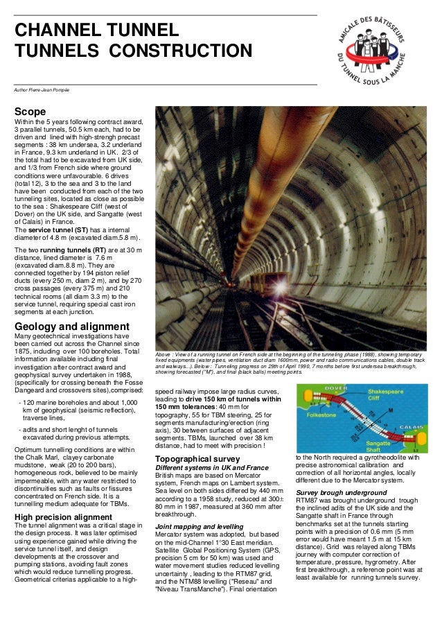 3 Tunnels Tunnel Sous La Manche C 3 Tunnels Tunnel Sous La Manche C