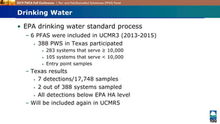Per- and Polyfluoroalkyl Substances (PFAS) Panel - Michael Honeycutt ...