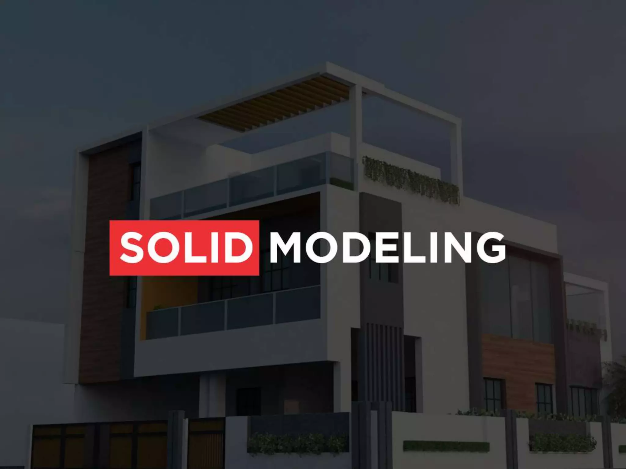 3 types of 3d modeling