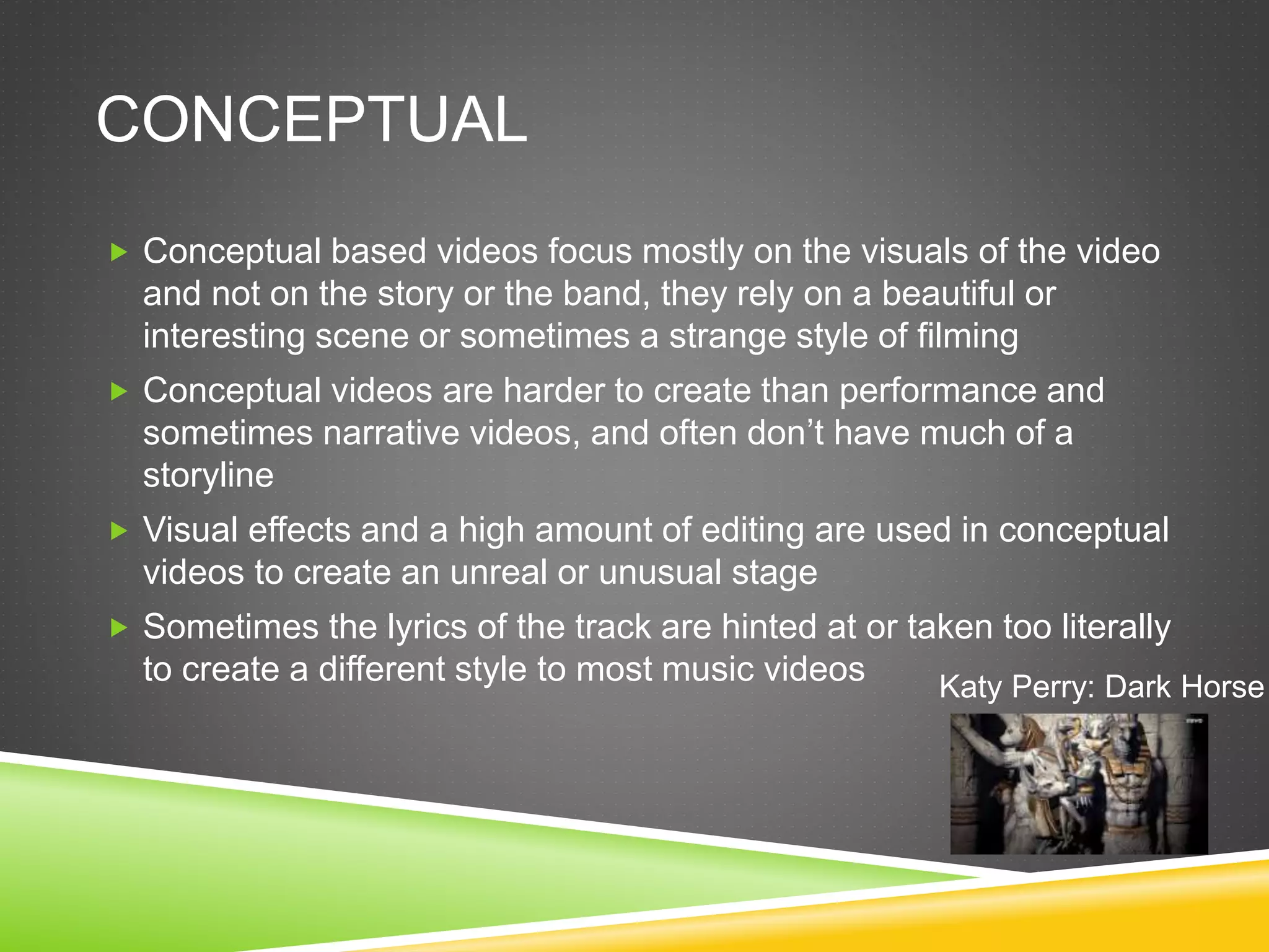 3 Types Of Music Video 3 Types Of Music Video
