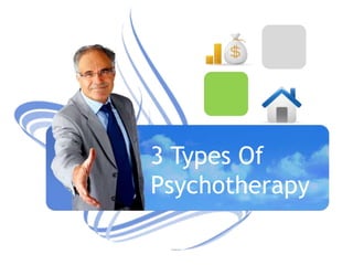 3 Types Of
Psychotherapy
 