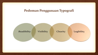 Pedoman Penggunaan Typografi
 