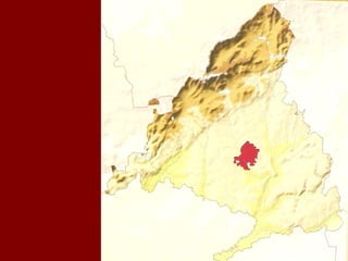 Mapa del relieve
de Madrid, mudo
 
