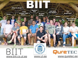www.biit.cs.ut.ee www.ut.ee www.quretec.ee
 