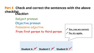 Understanding Object Pronouns Through Family-Themed English Lessons | PPTX