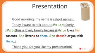 Understanding Object Pronouns Through Family-Themed English Lessons | PPTX
