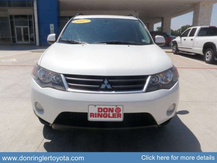 Used 2007 Mitsubishi Outlander at Temple, Austin, Dallas, Houston TX