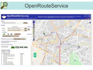 OpenRouteService