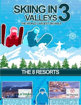3 Valleys - The world's largest Skiing Area