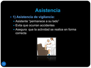 Asistencia1) Asistencia de vigilancia: