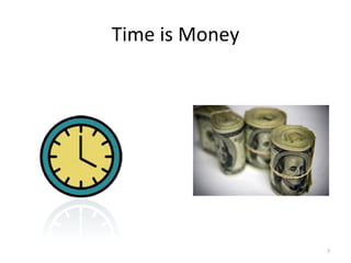 Time is Money




                7
 