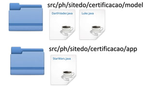 src/ph/sitedo/certificacao/model
src/ph/sitedo/certificacao/app
DarthVader.java
StarWars.java
Luke.java
 