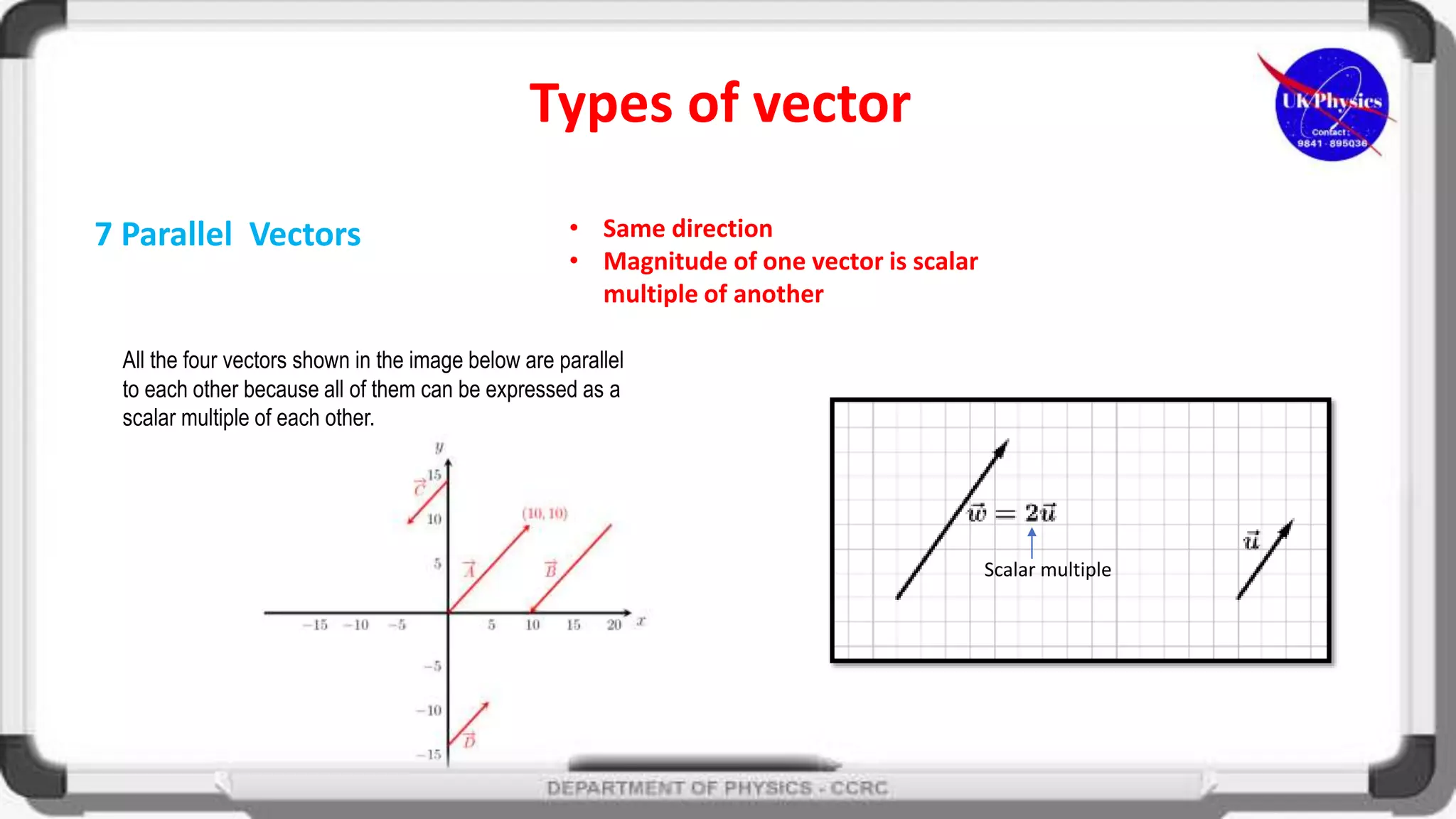 Scalars and Vectors Part 1 | PPTX | Physics | Science