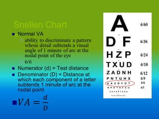 Visual acuity for optmetry students by DR.Ihsan Bazirgan | PPT