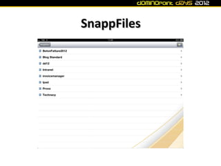 SnappFiles
 