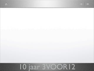 3 Voor12 Lokaal Pitch Je Programma